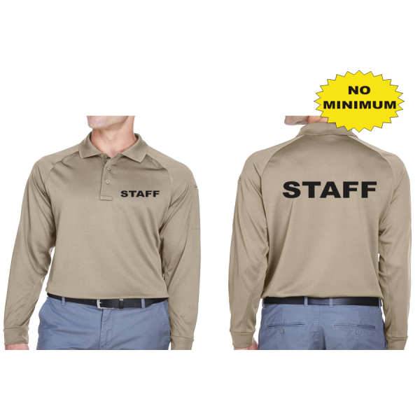 Staff Tactical Performance Longsleeve Polo